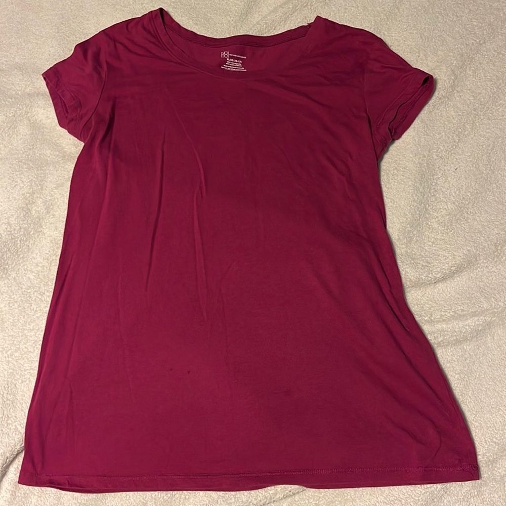 Purple XL No Boundaries short Sleeve T shirt